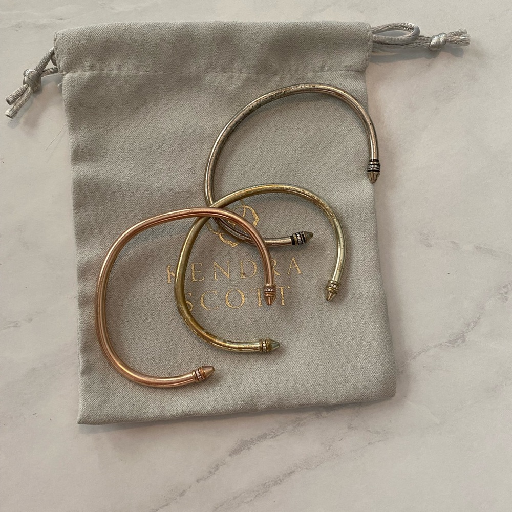 Kendra Scott adjustable Bracelets. Remind me of David Yurman!